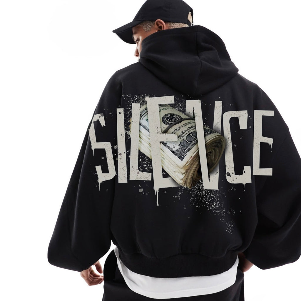 BillionaireZ “Silence Pays” Oversized Hoodie