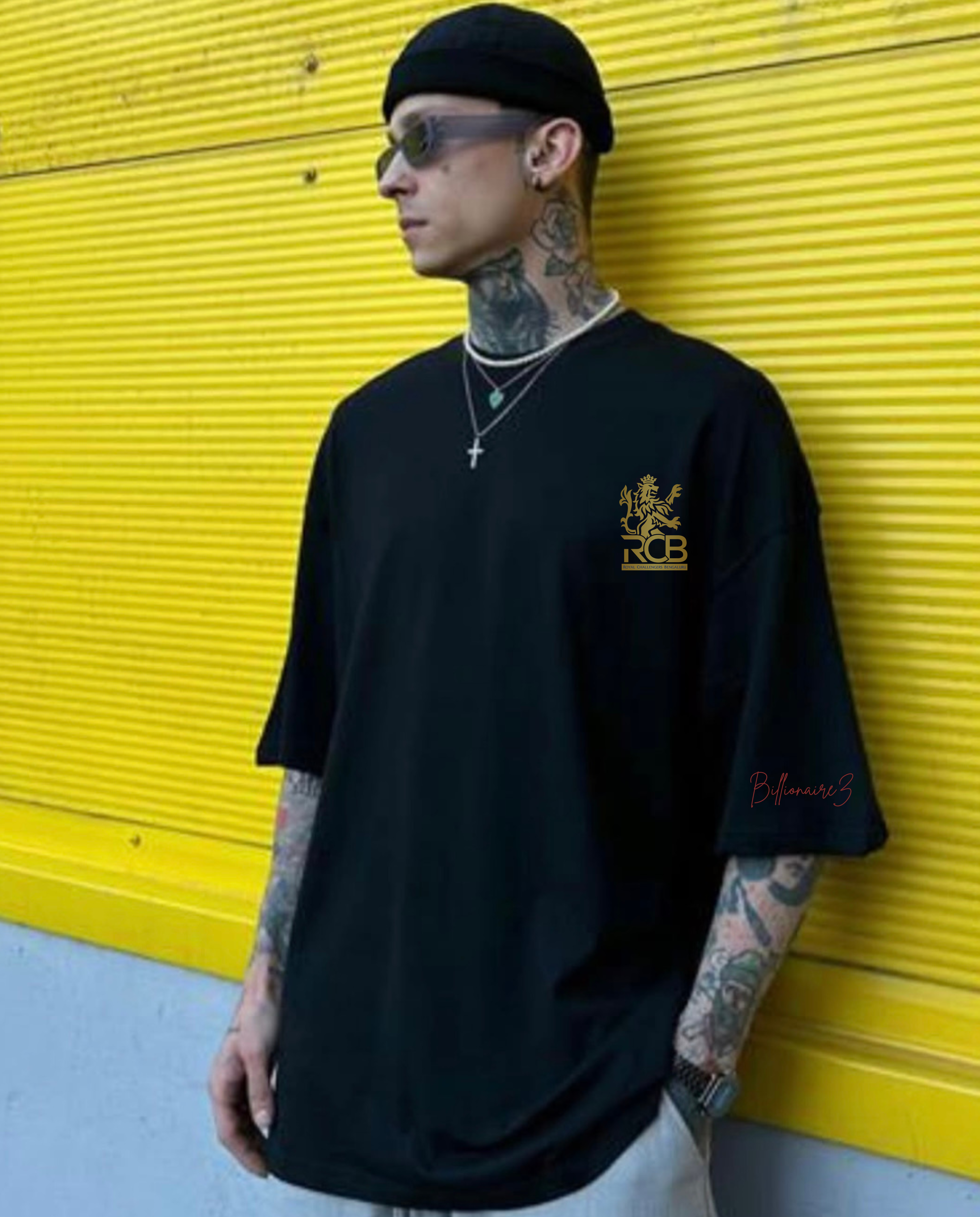 “My Money is on RCB” Oversized T-Shirt – BillionaireZ Sports Drop