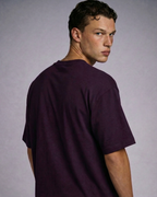 Wine Plum Oversized Tee