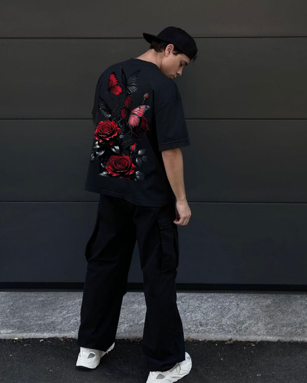 BillionaireZ “Butterfly & Rose” T-shirt