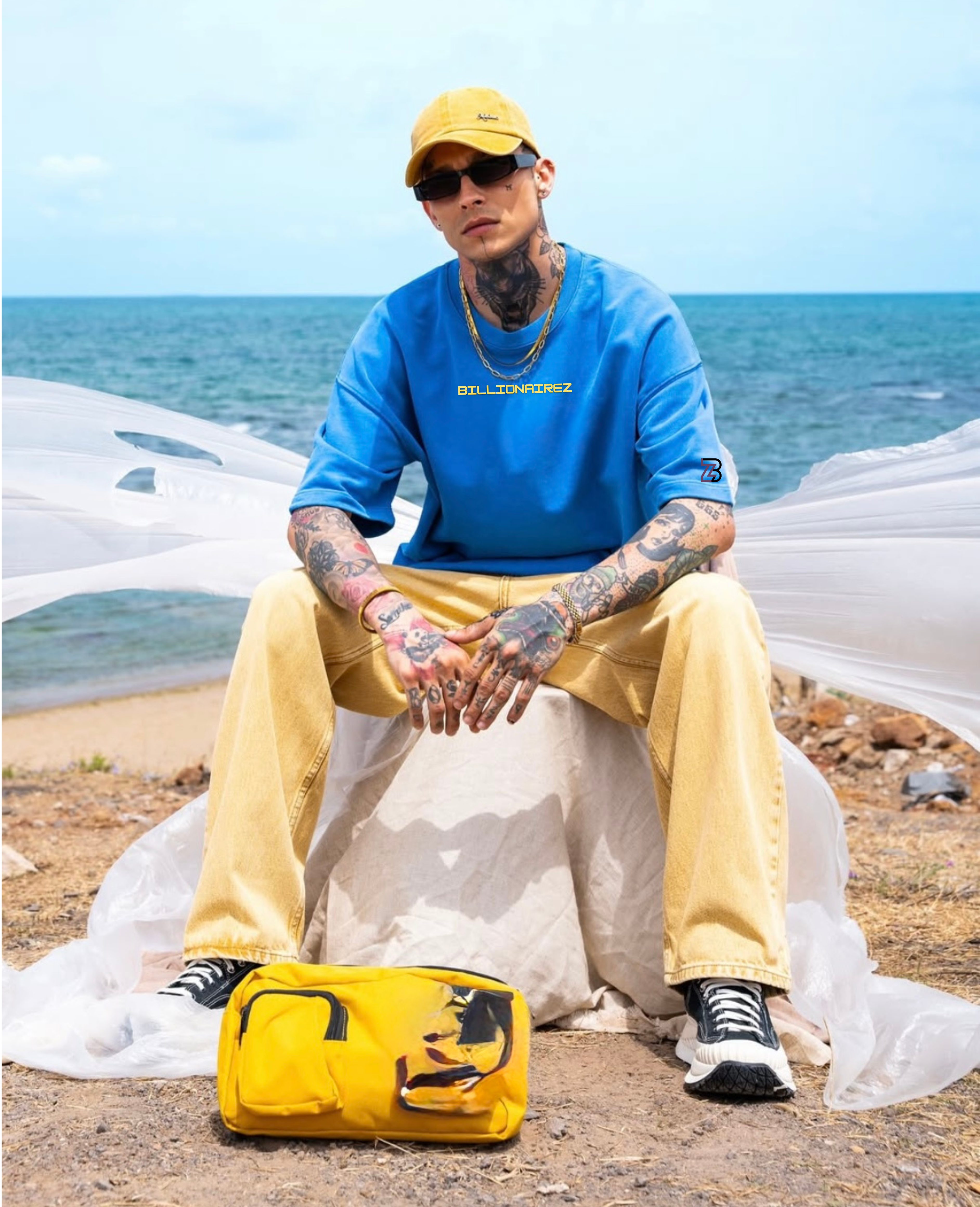 BillionaireZ Dirty Cash Oversized Tee