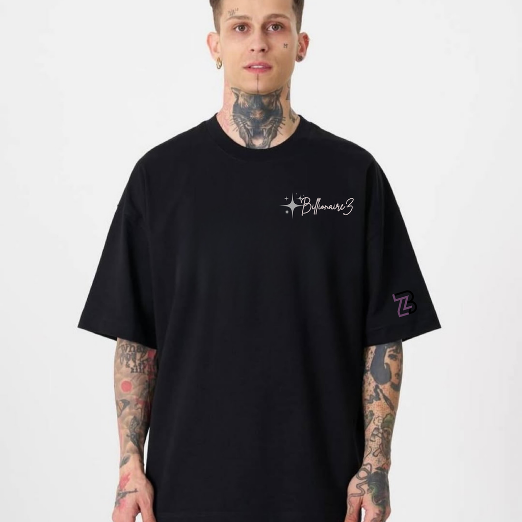 BillionaireZ “Shooting Stars” Oversized T-Shirt