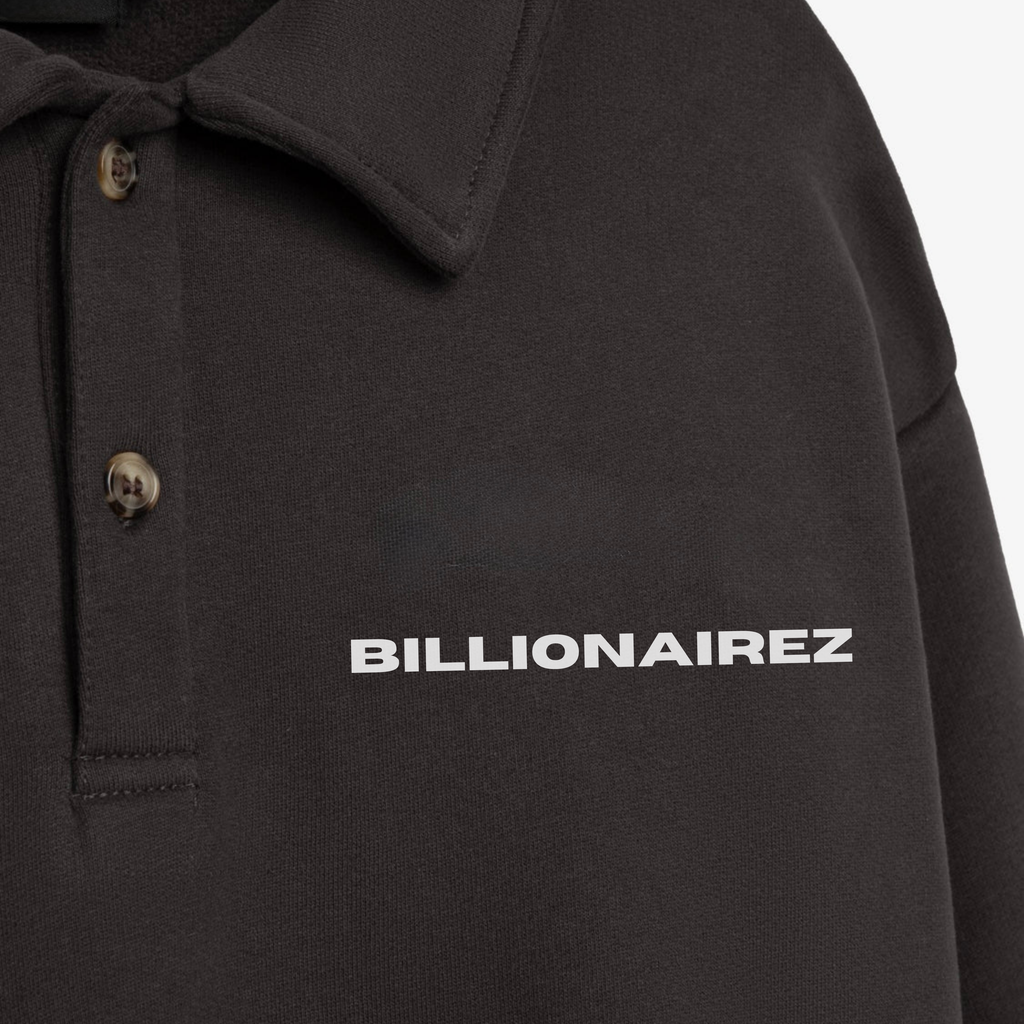 BillionaireZ Blackout Polo Sweatshirt