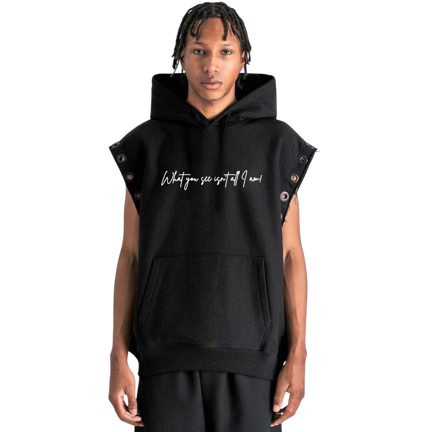BillionaireZ “Shadow Stare” Sleeveless Hoodie