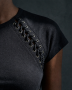 BillionaireZ “Laced Authority” Contour Crop Top (Exclusive)