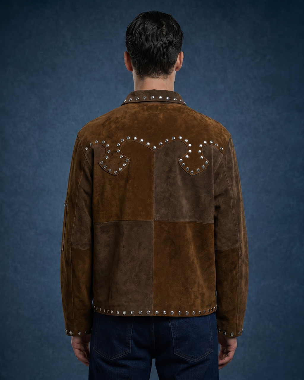 BillionaireZ Cowboy Hearts Suede Jacket
