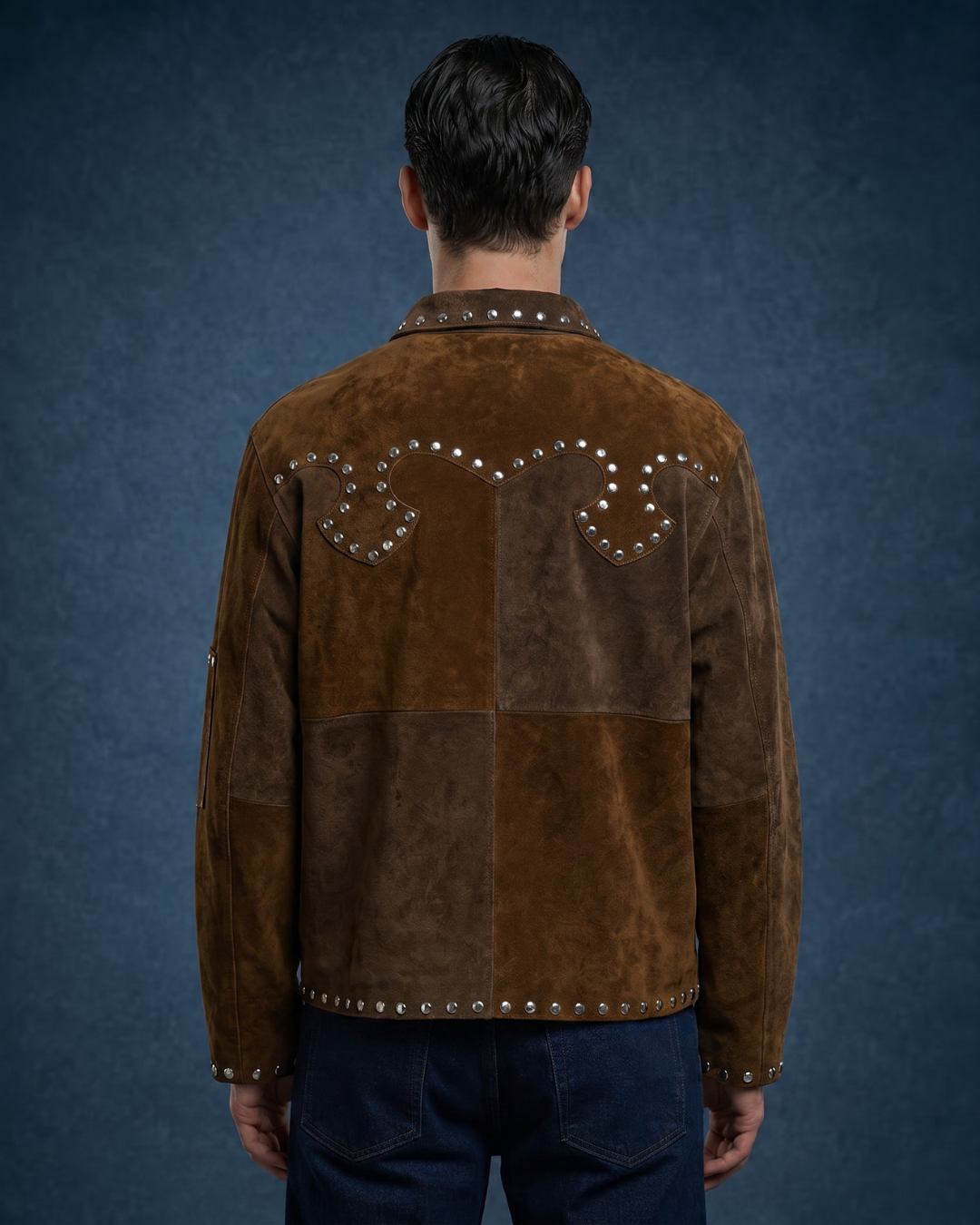 BillionaireZ Cowboy Hearts Suede Jacket