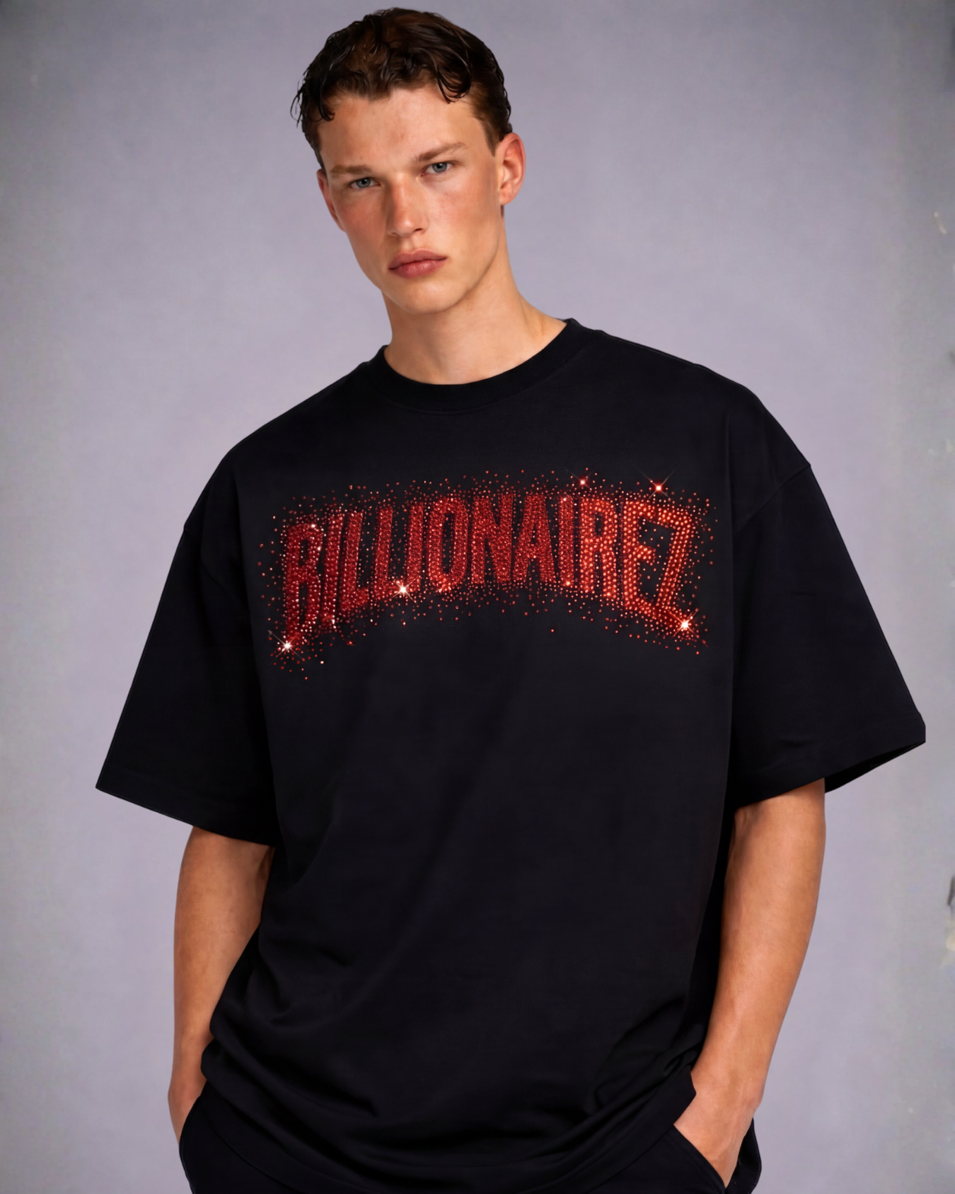 BillionaireZ Exclusive “KXIP Bet” Rhinestone Tee