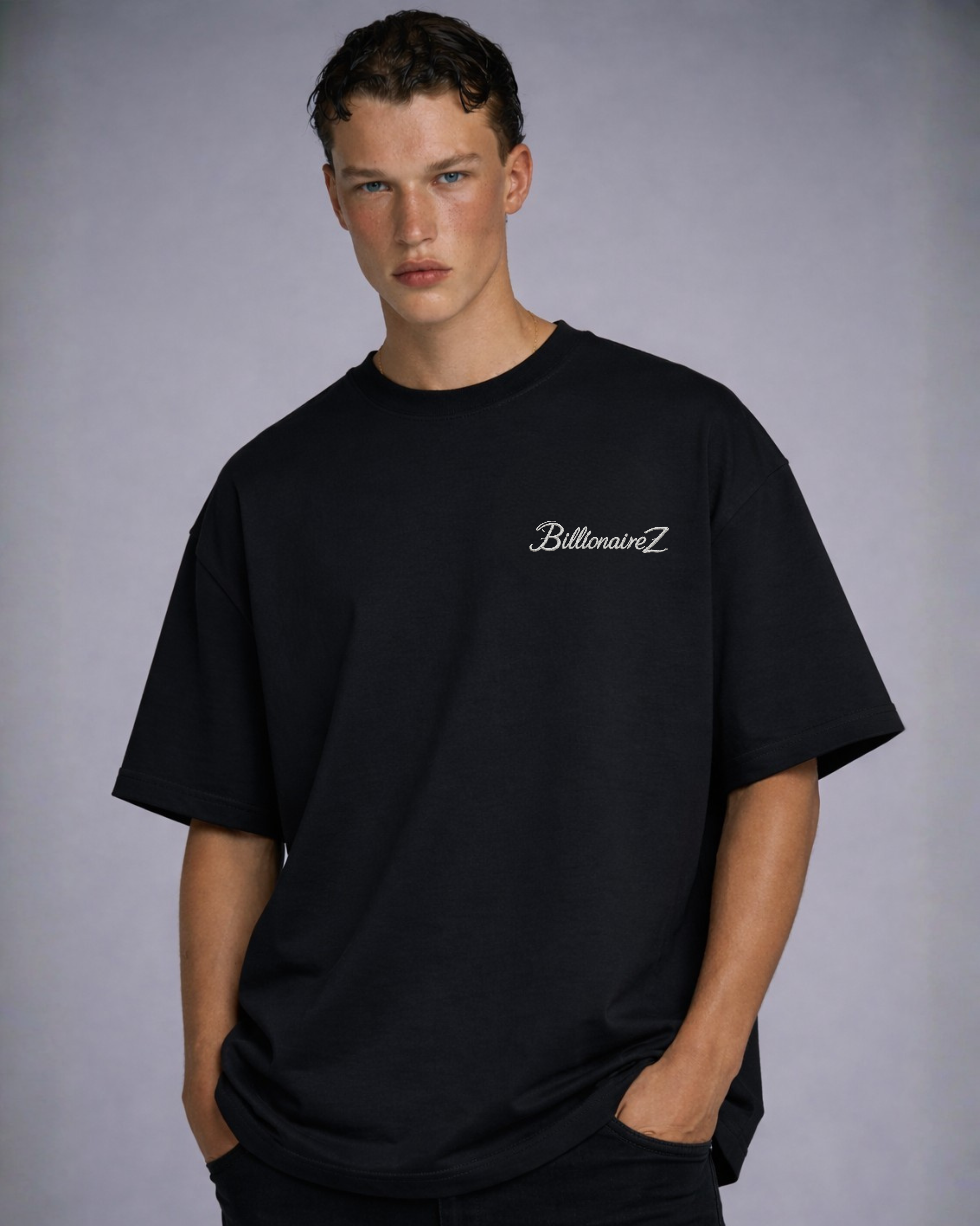Noir Form Oversized Tee
