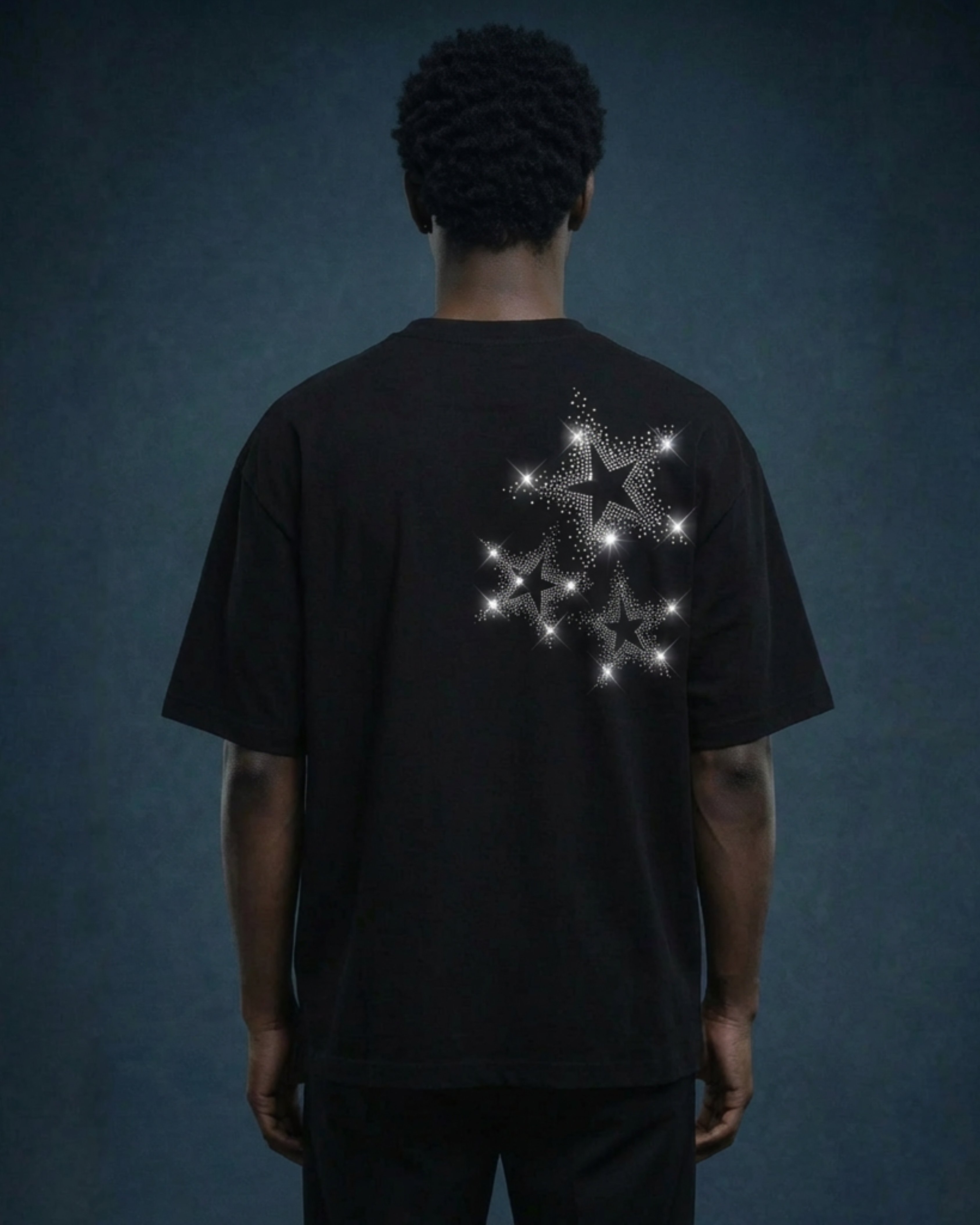 BillionaireZ Stardust Rhinestone Tee