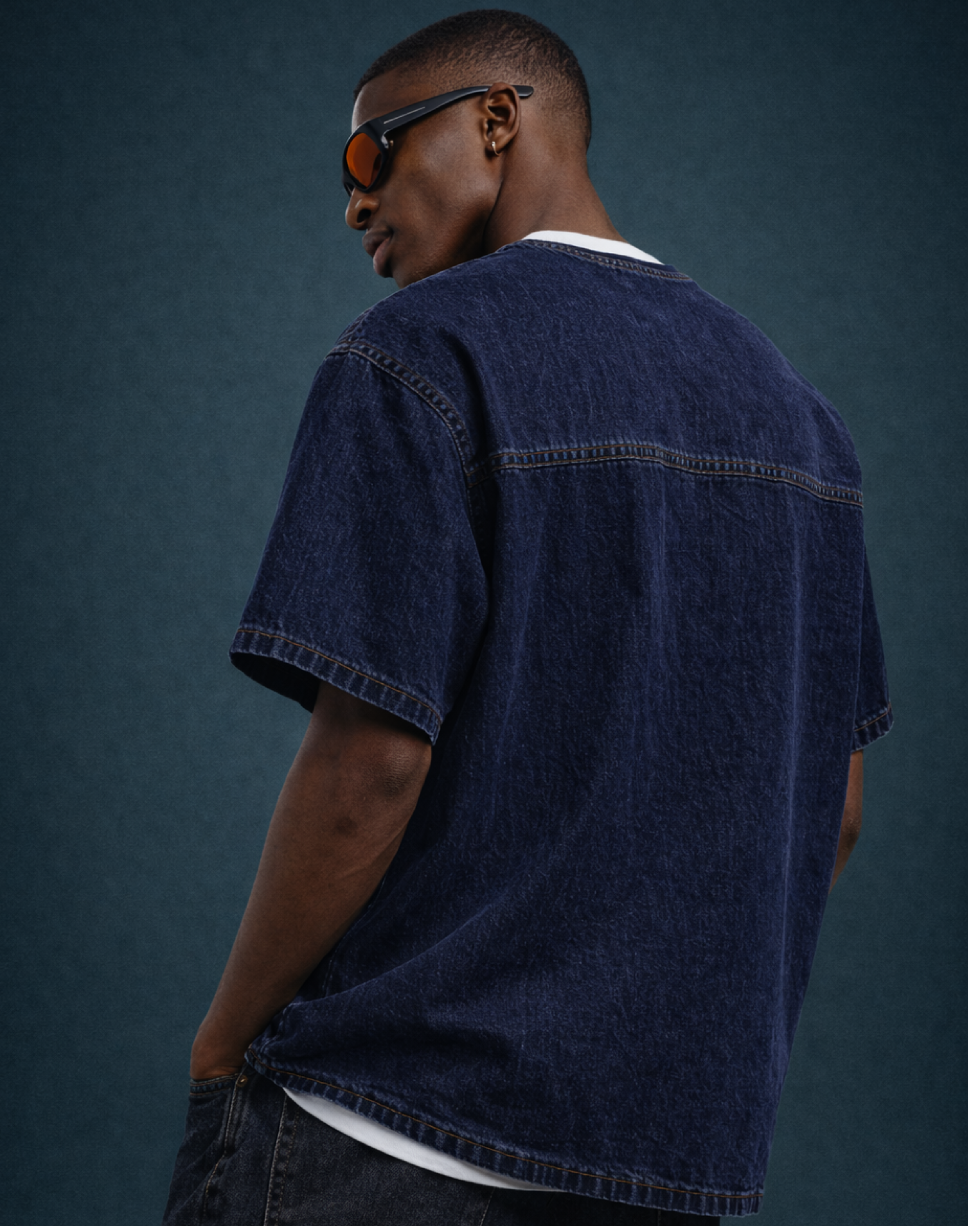 BillionaireZ Denim Signature Tee