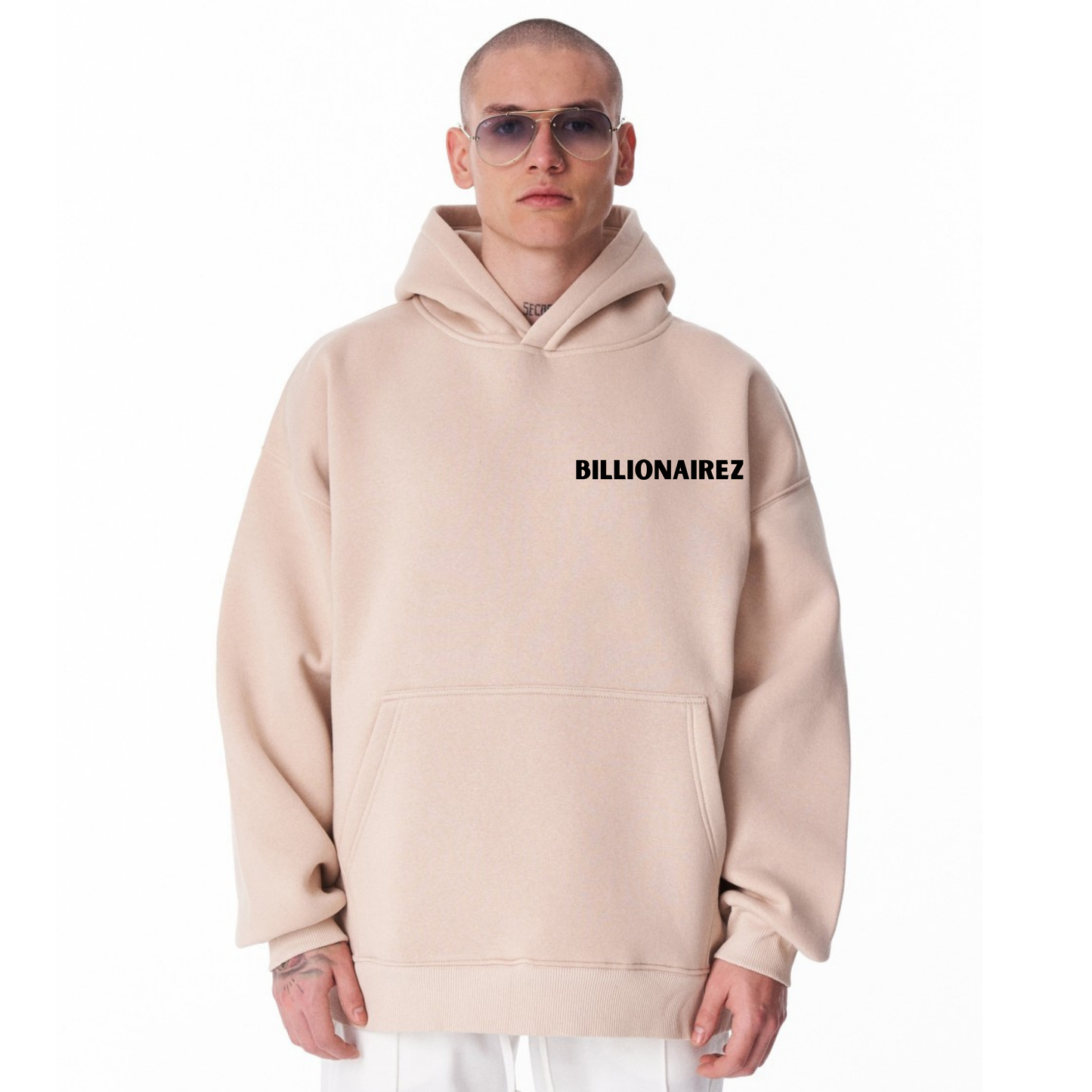 All We Need Is Money – Oversized Hoodie (Beige)