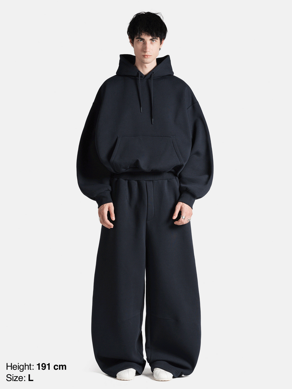 BillionaireZ® Signature Oversized Coord Set – Jet Black