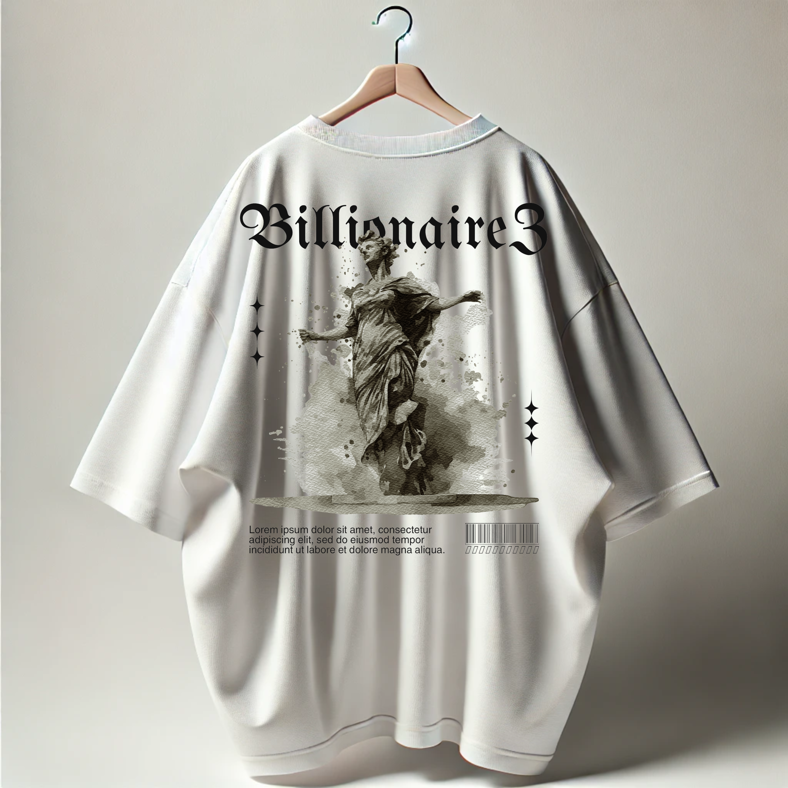 BillionaireZ ‘Divine Ambition’ Oversized T-Shirt