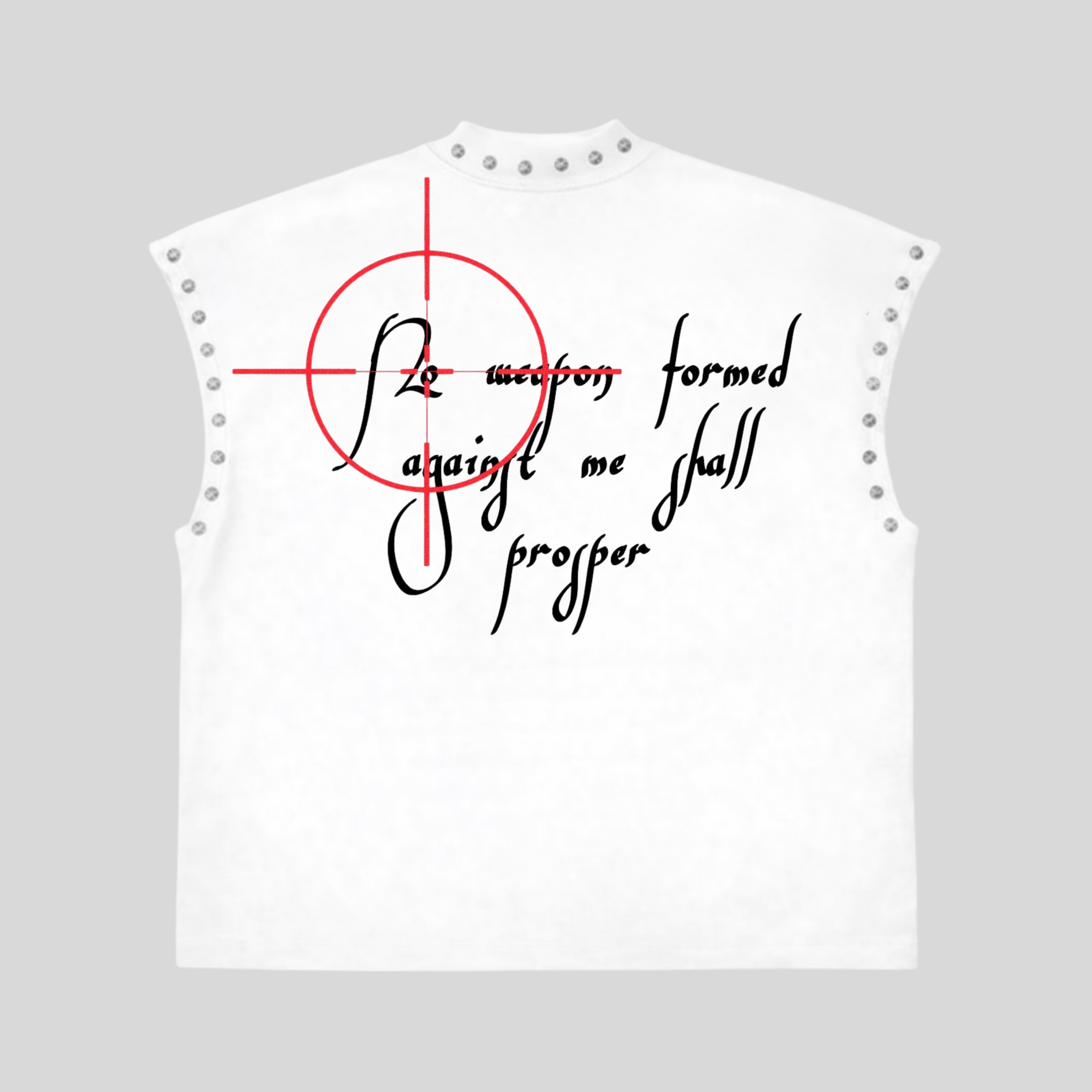 No Fear, Just Focus Sleeveless Tee