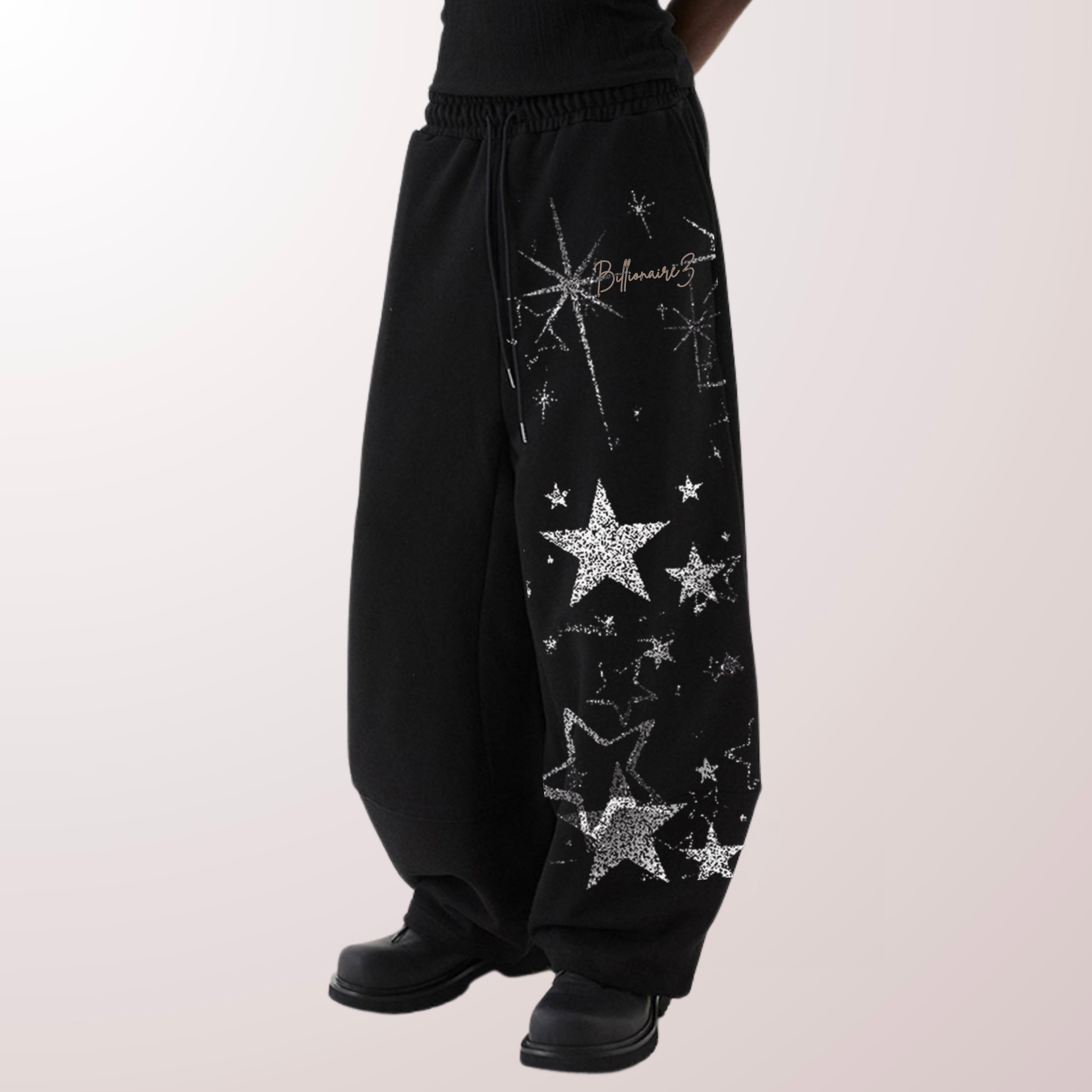 BillionaireZ Starfall Rhinestone Joggers