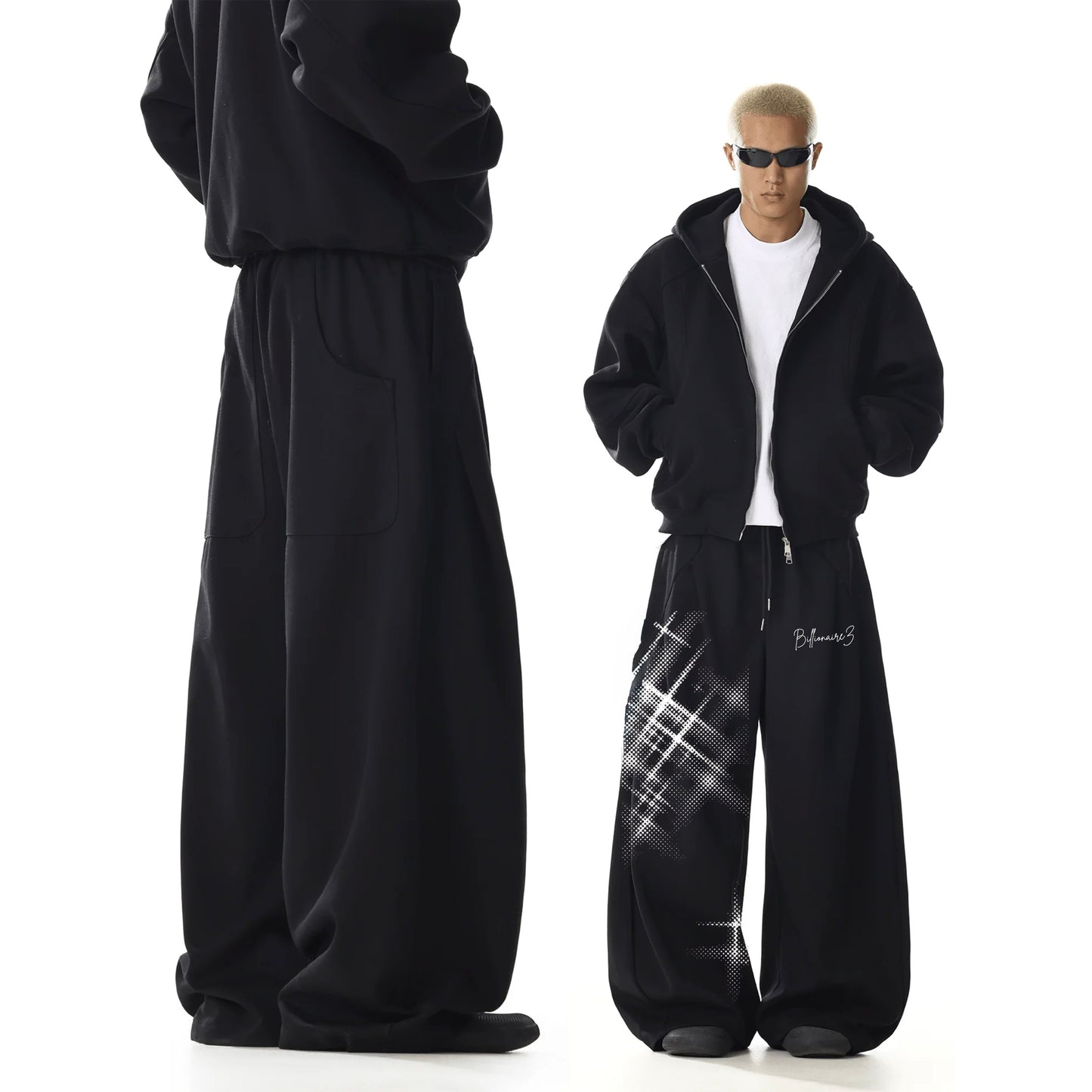 Starfall Wide-Leg Joggers