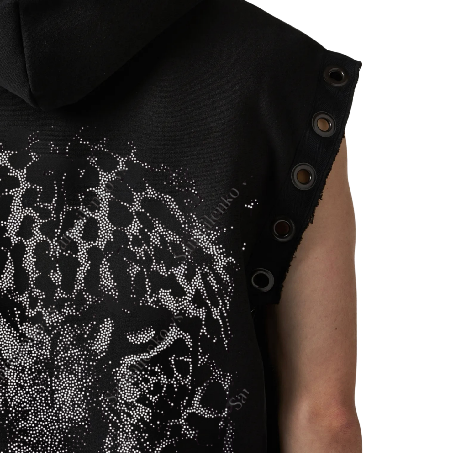 BillionaireZ “Shadow Stare” Sleeveless Hoodie