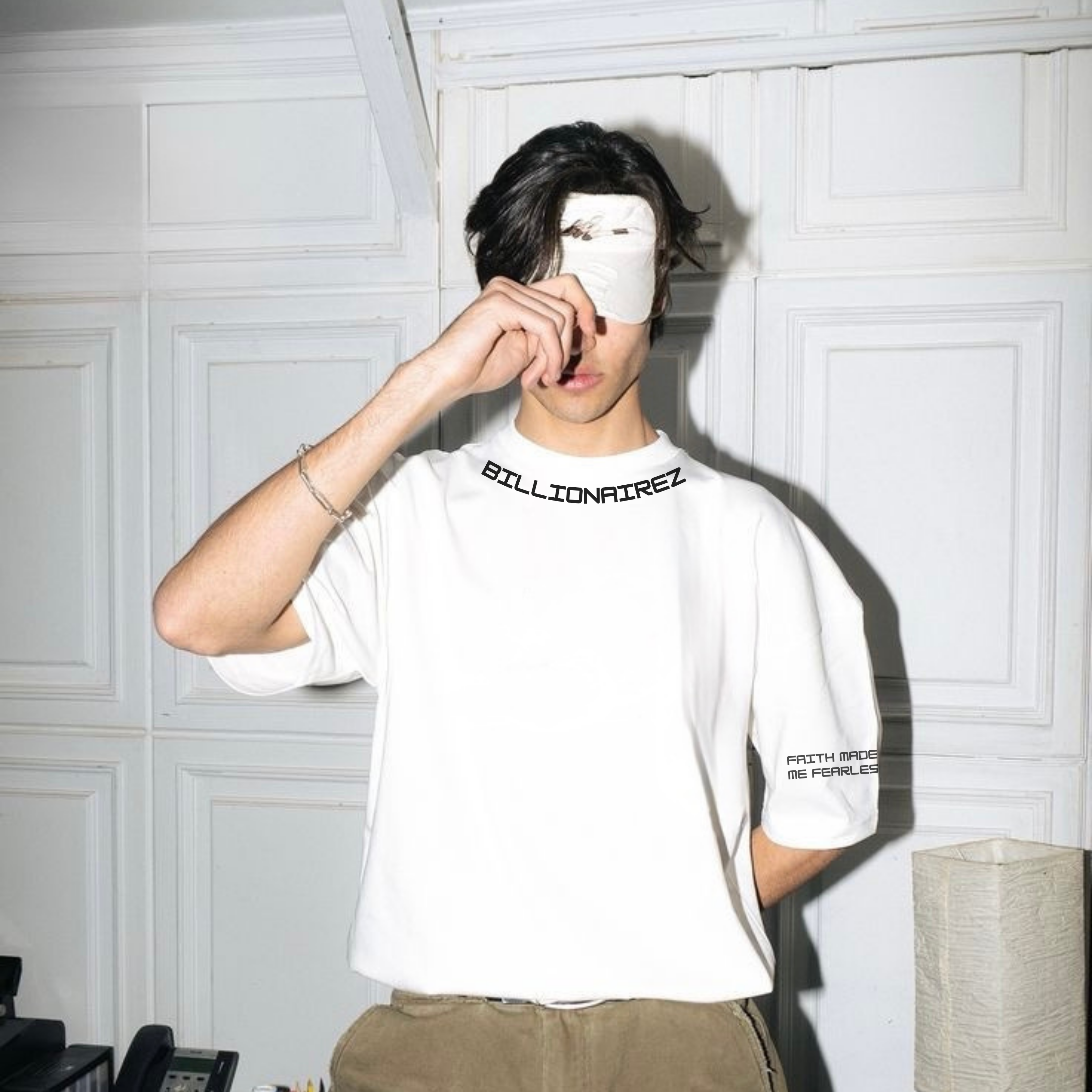 Faith Made Me Fearless – Oversized BillionaireZ Tee