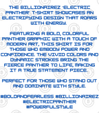 BillionaireZ “Electric Panther” T-shirt