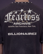 BillionaireZ Fearless Panther Studded Tee