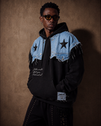 BillionaireZ Outlaw Star Denim Hoodie