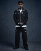 Diamond Authority Studded Co-Ord Set