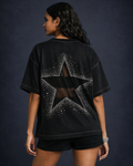 BillionaireZ Starlight Cutout Tee