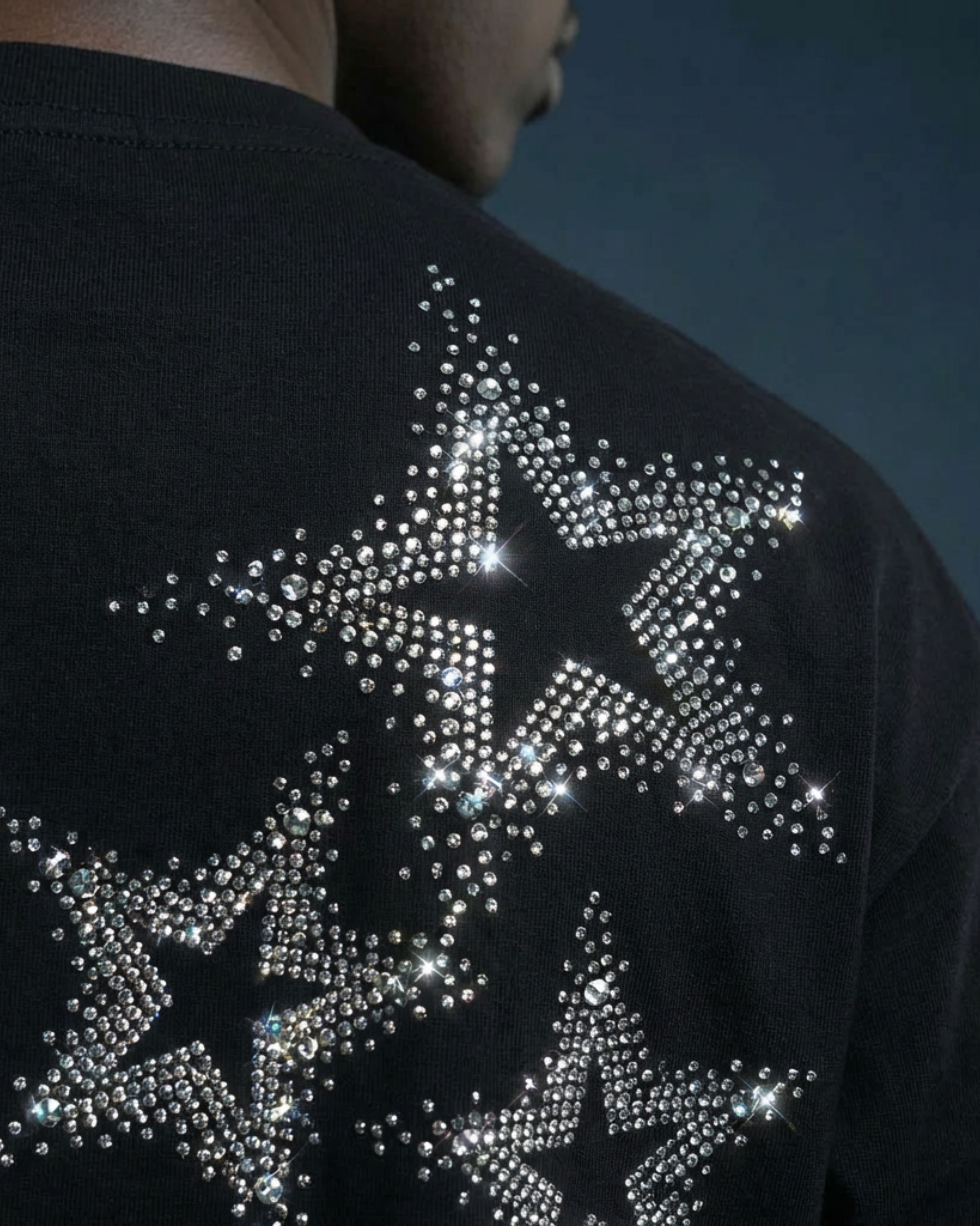 BillionaireZ Stardust Rhinestone Tee