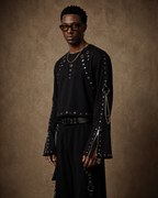 Chrome Ritual Flared Sleeve Tee