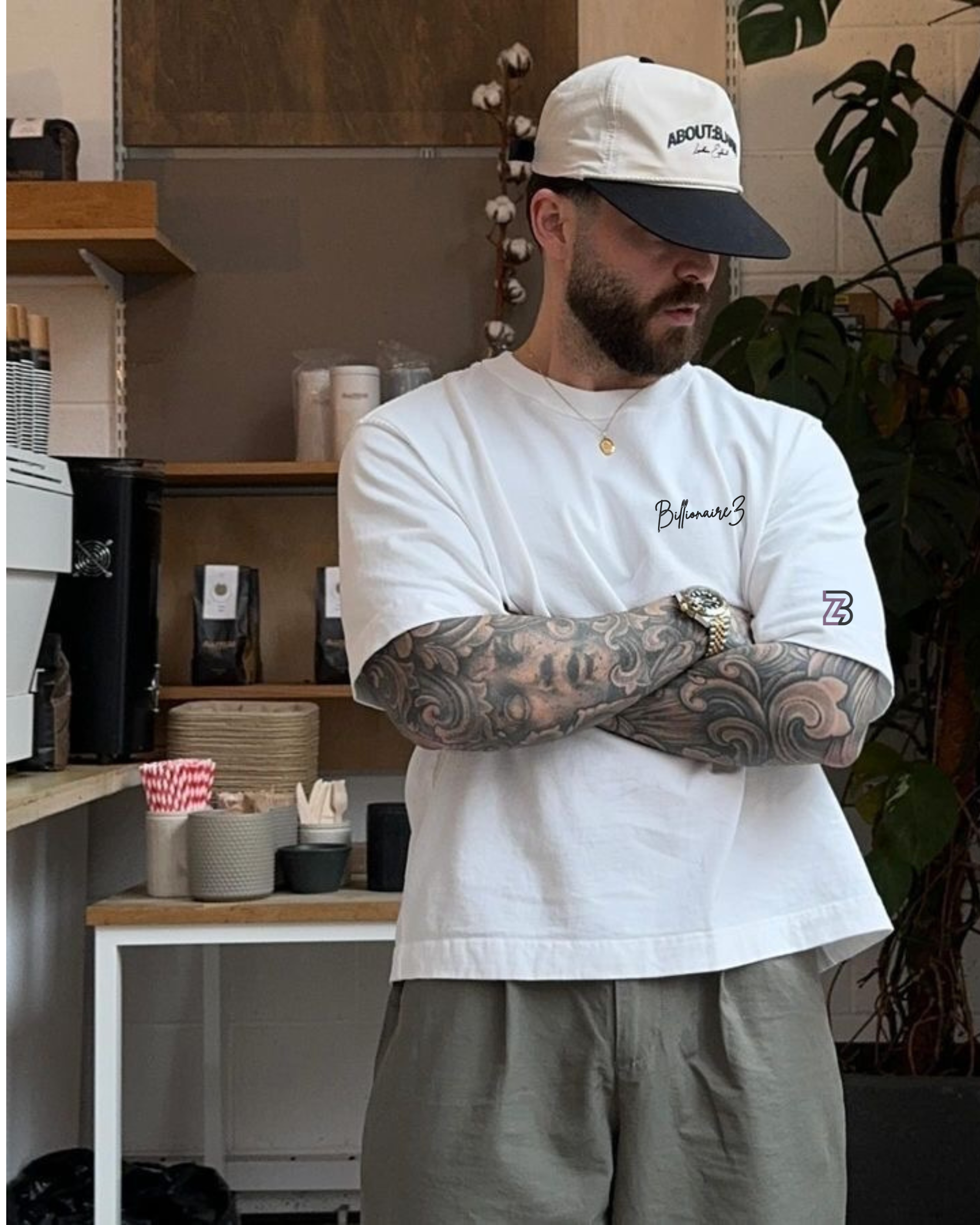 BillionaireZ “Wicked Money Moves” Oversized Tee