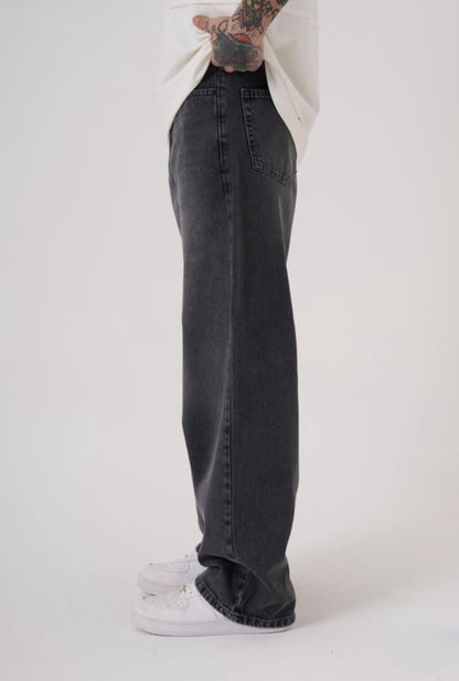 Noir Drift Washed Denim – BillionaireZ Street Series