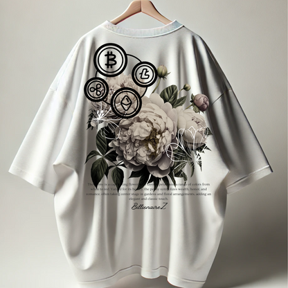 BillionaireZ ‘Crypto Bloom’ Oversized T-Shirt