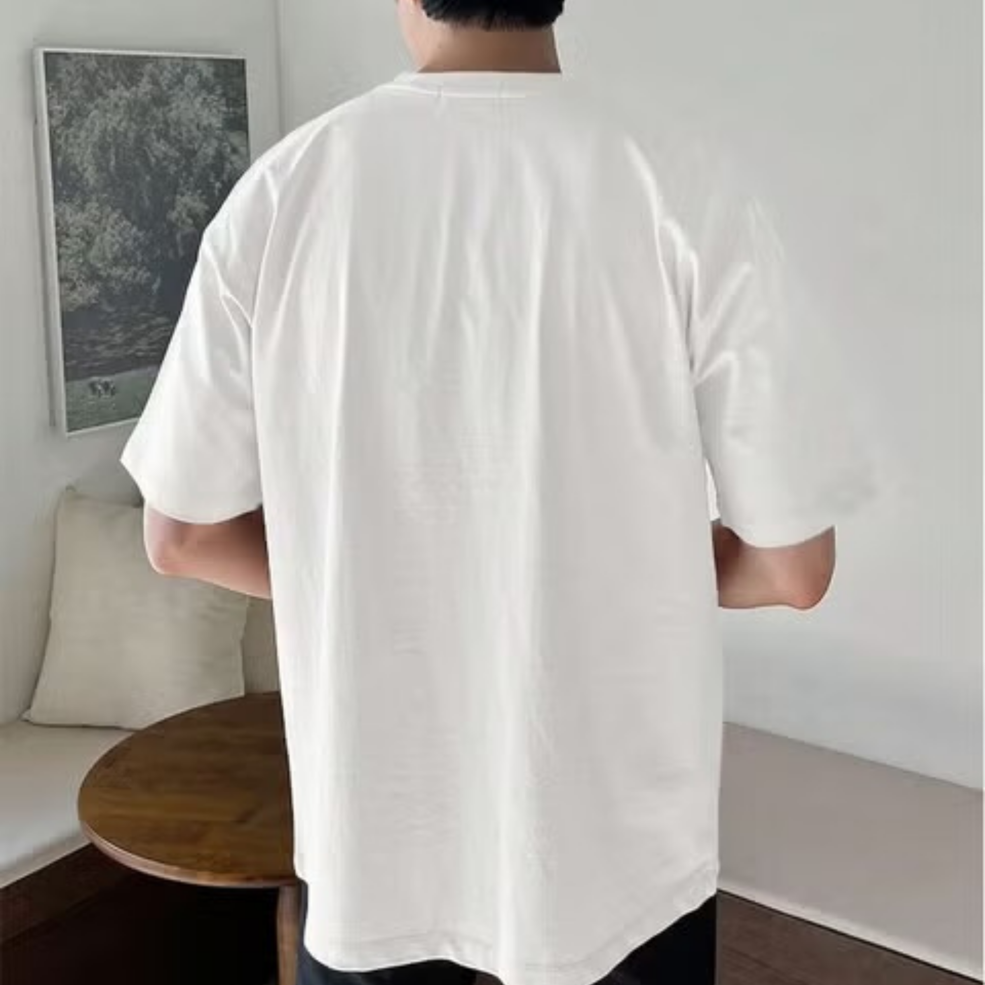 BillionaireZ Whiteweight Classic Oversized Tee