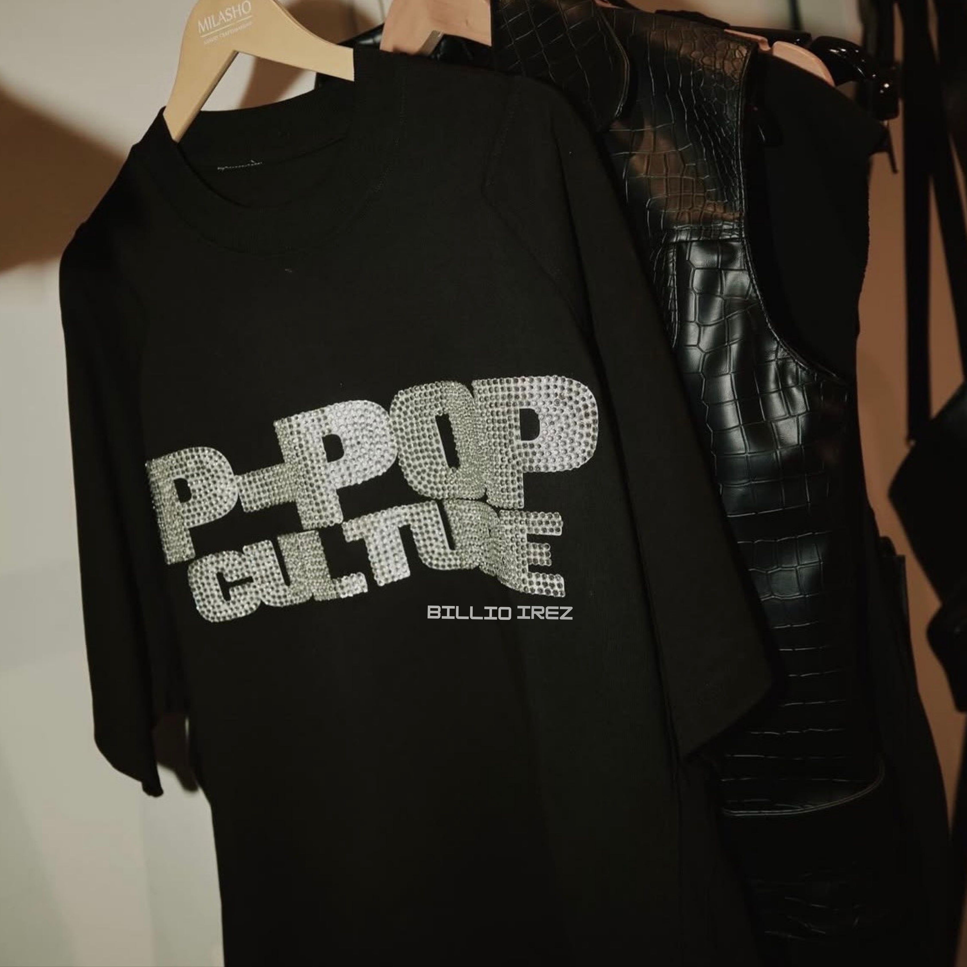 BillionaireZ – P-POP Culture Rhinestone Tee