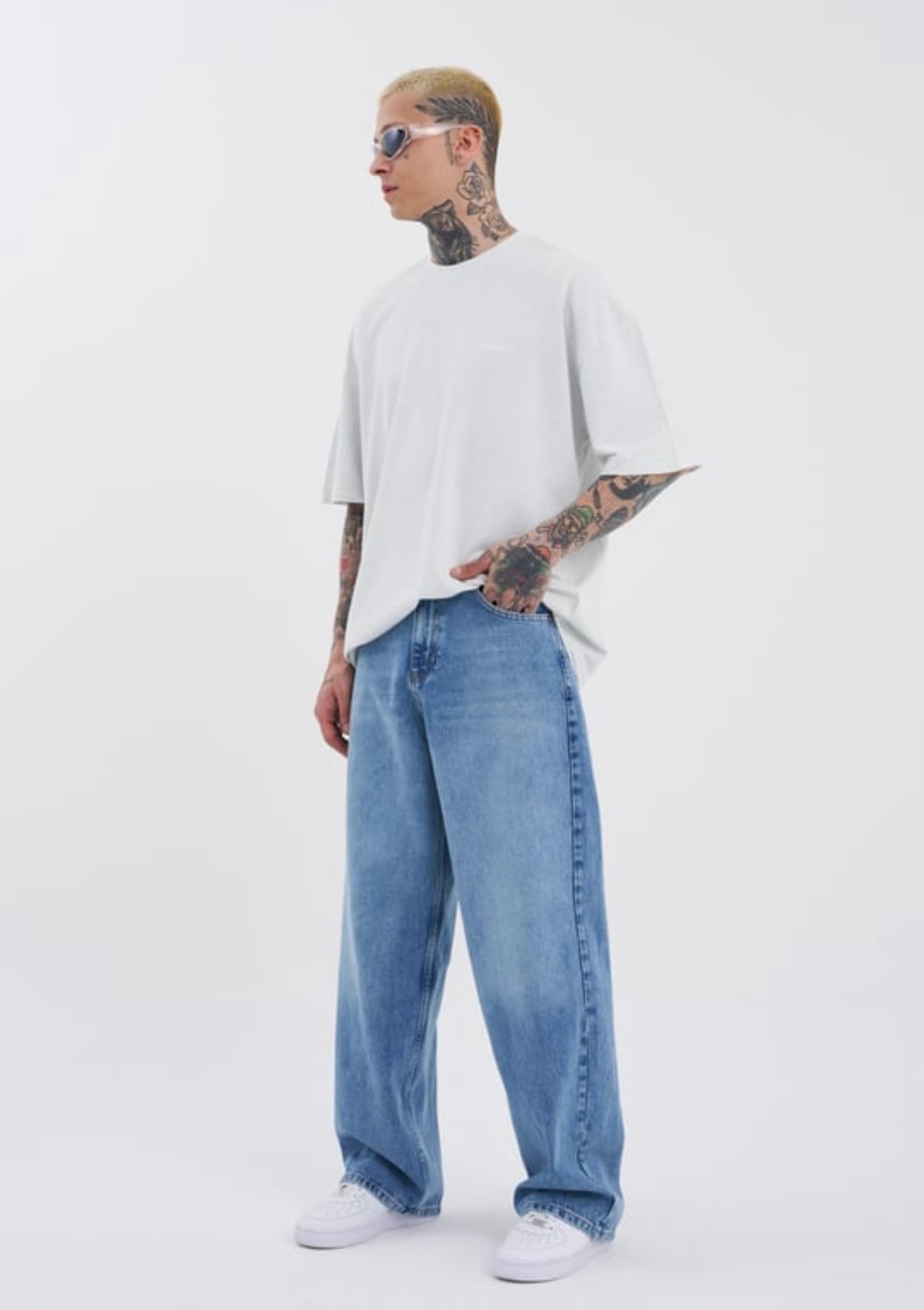 Skyfade Oversized Denim – BillionaireZ Originals