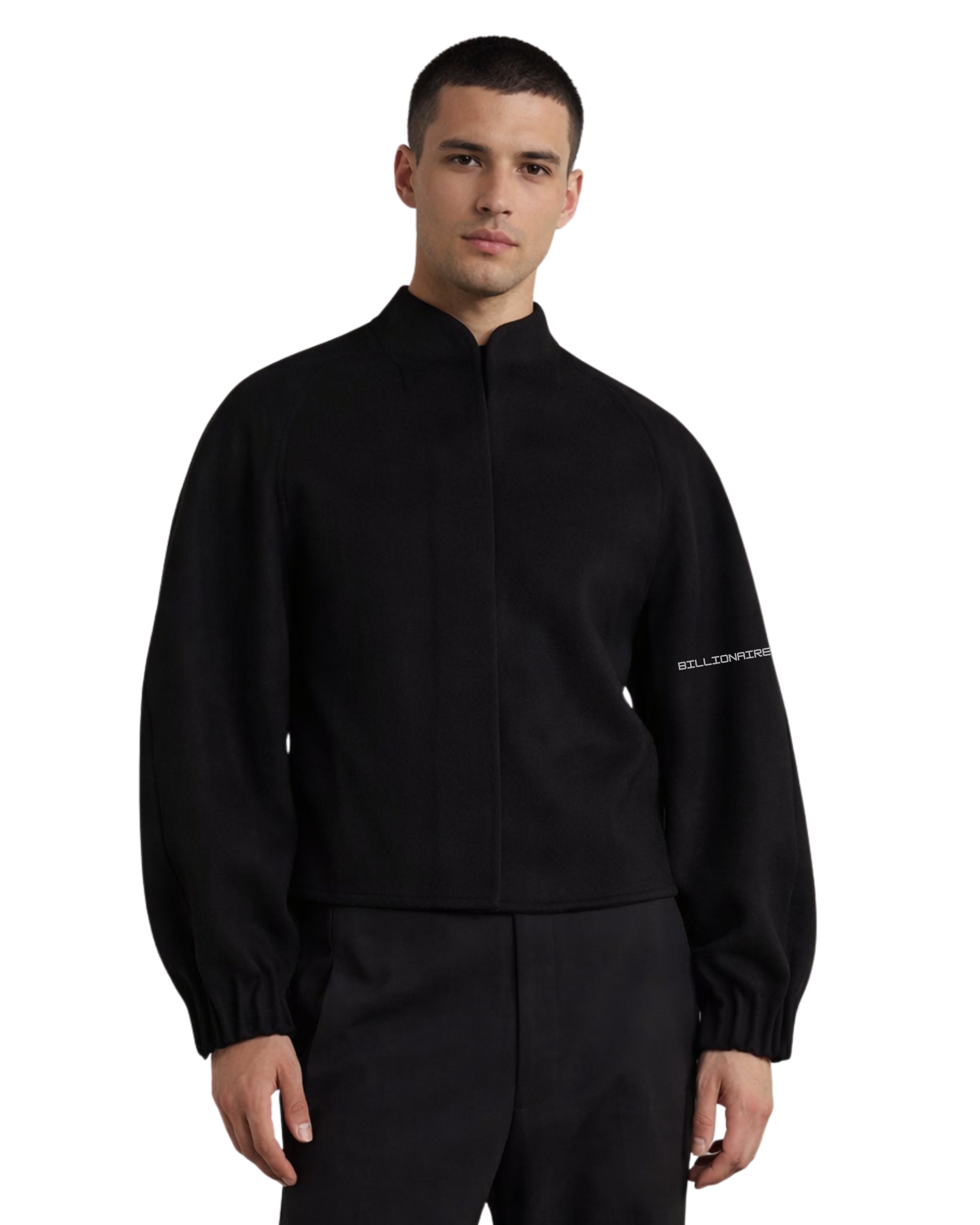 BillionaireZ Silent Authority Cropped Jacket