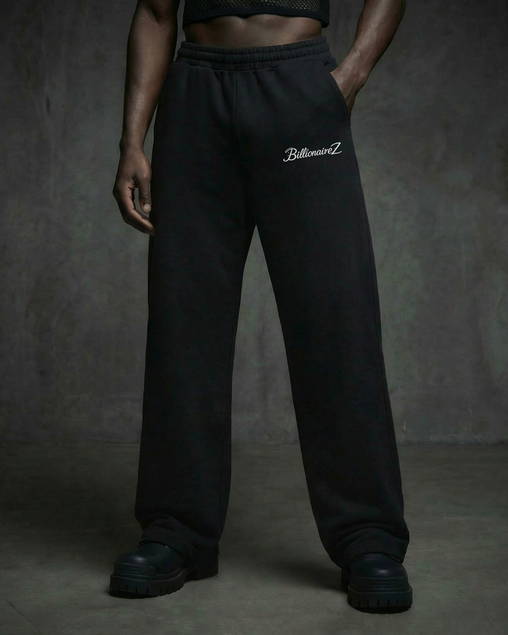 Jet Authority Wide-Leg Joggers