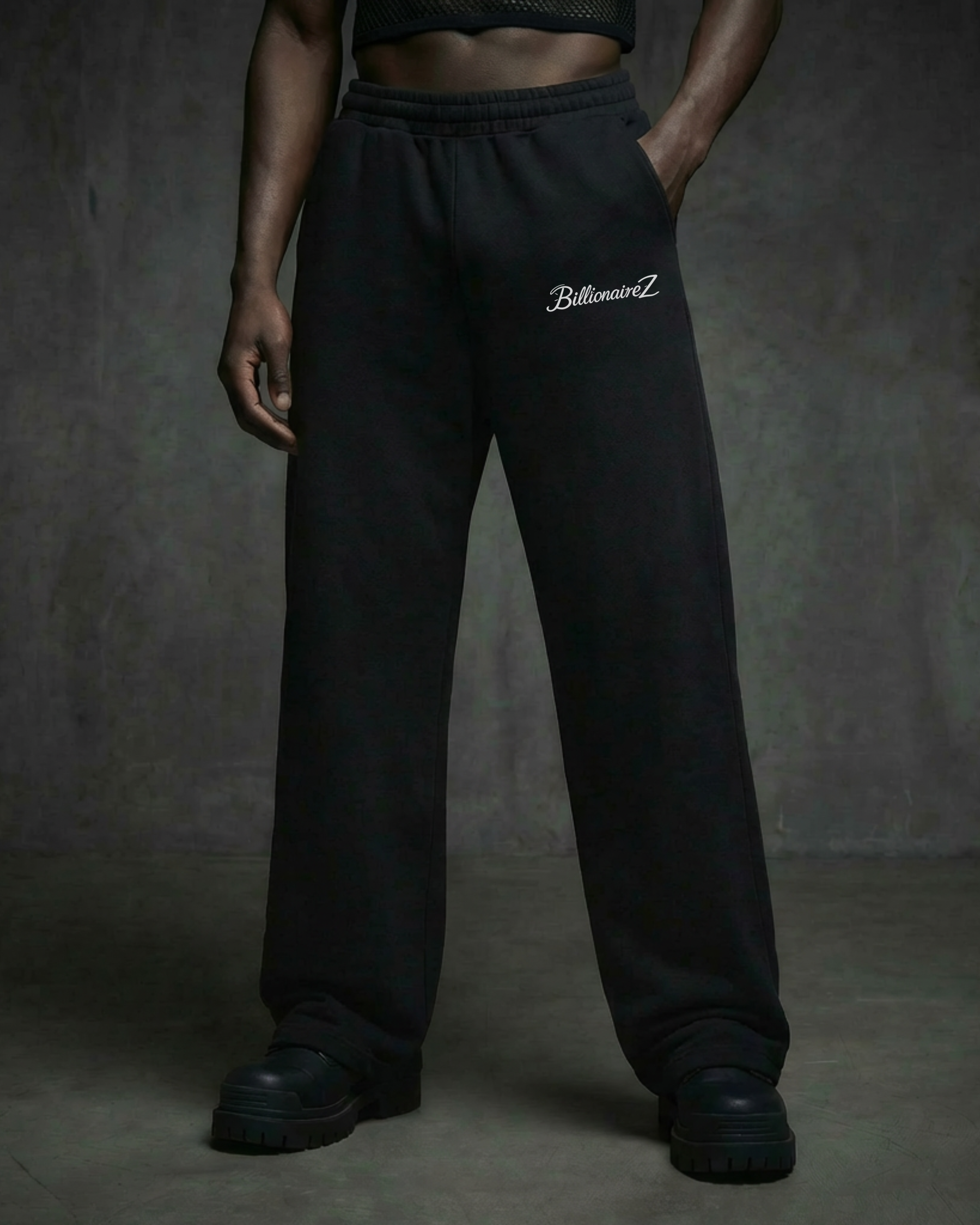 Jet Authority Wide-Leg Joggers