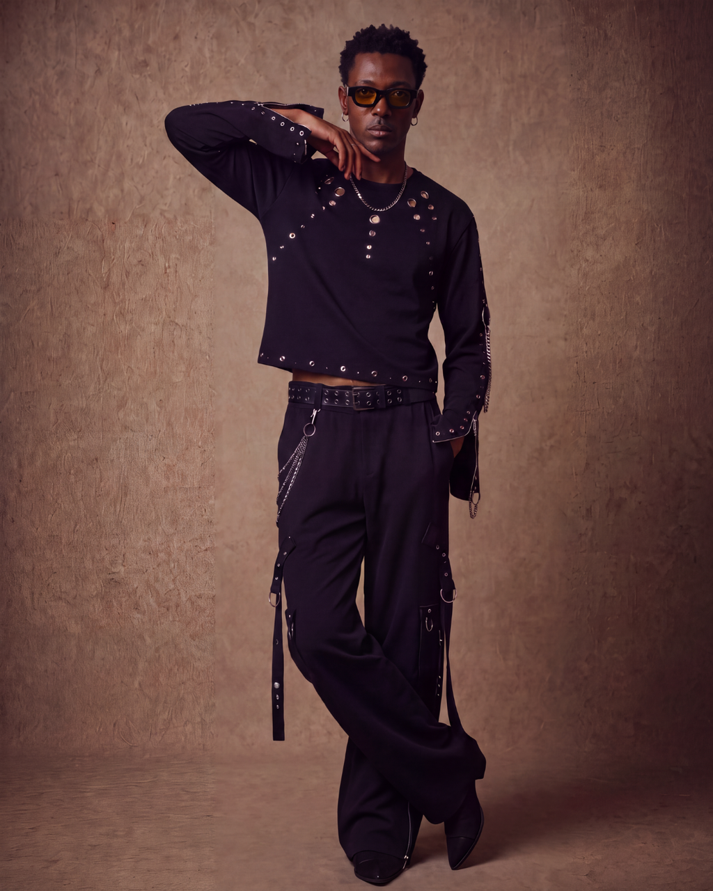Chrome Ritual Flared Sleeve Tee