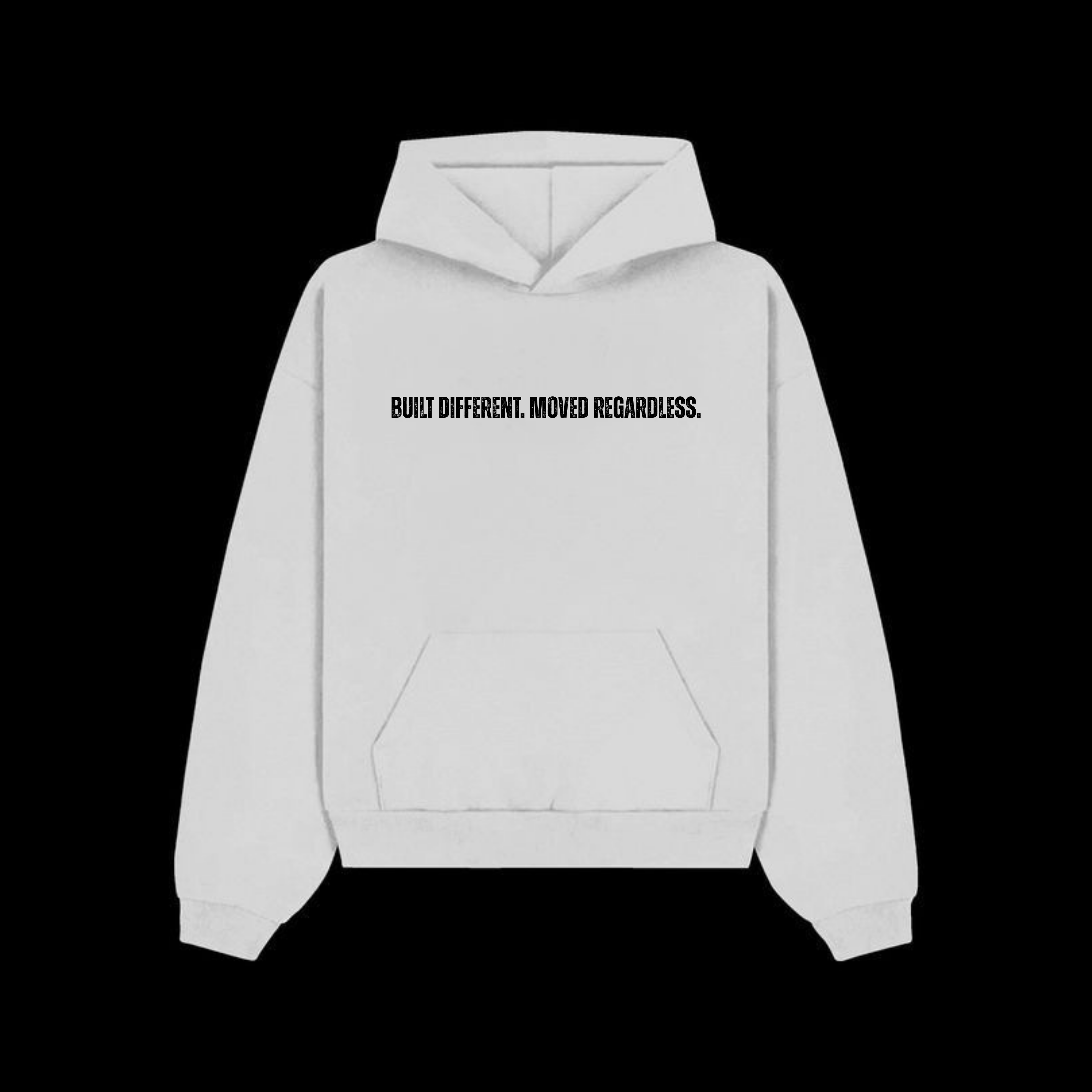 Built Different Hoodie – Ivory Edition