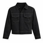 BillionaireZ P-POP Culture Rhinestone Denim Jacket