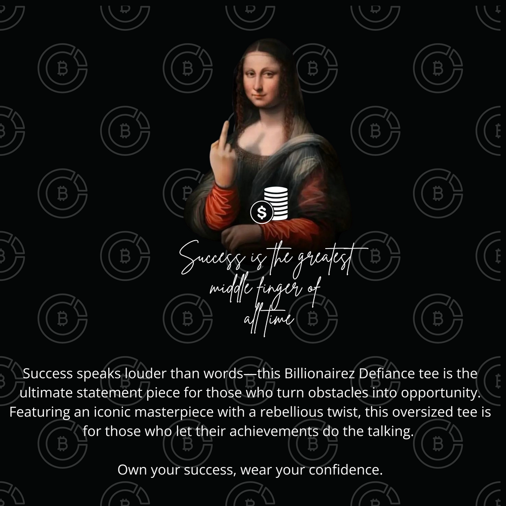 Billionairez Defiance Oversized Tee