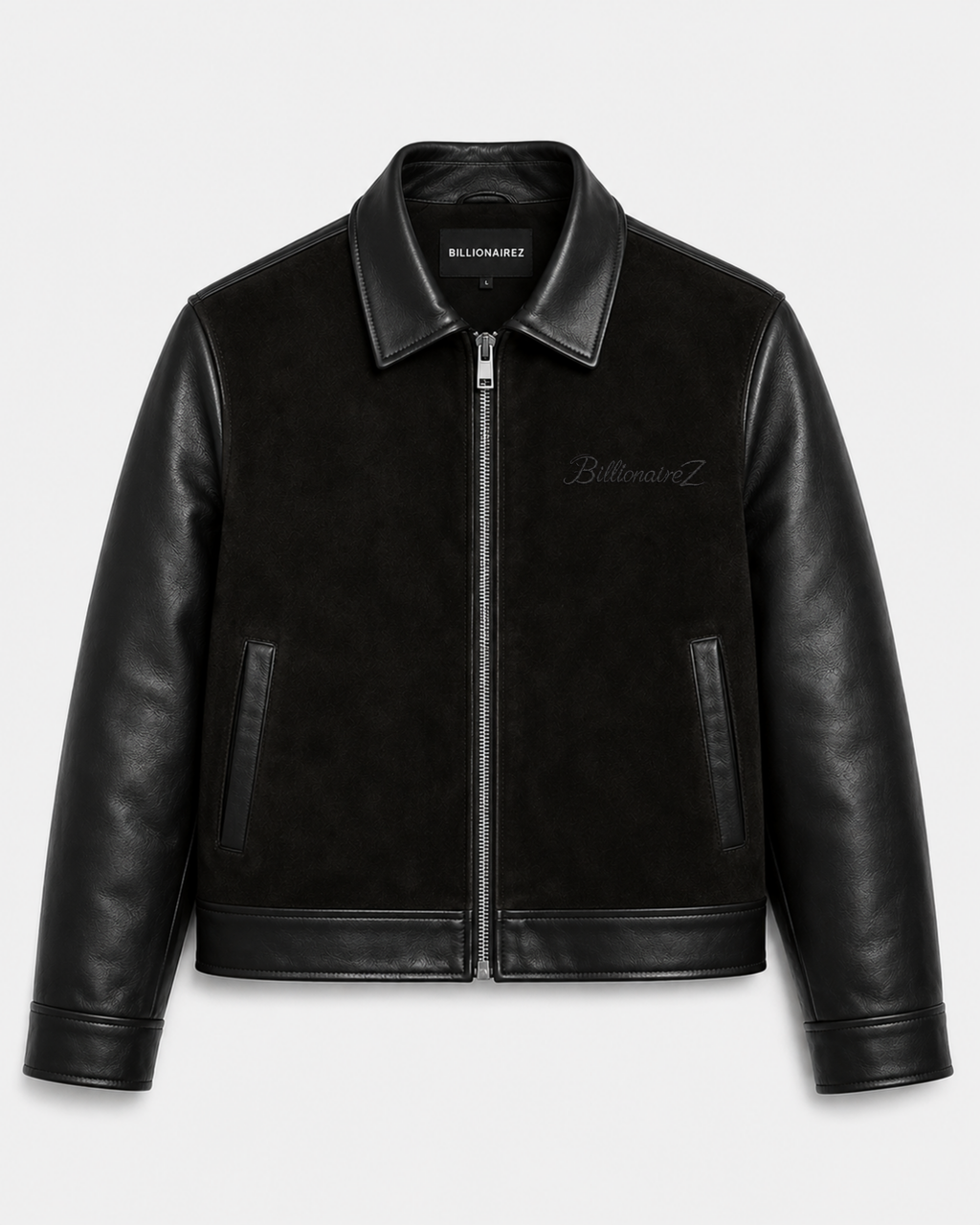BillionaireZ Blackline Suede Leather Jacket