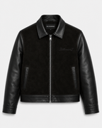 BillionaireZ Blackline Suede Leather Jacket
