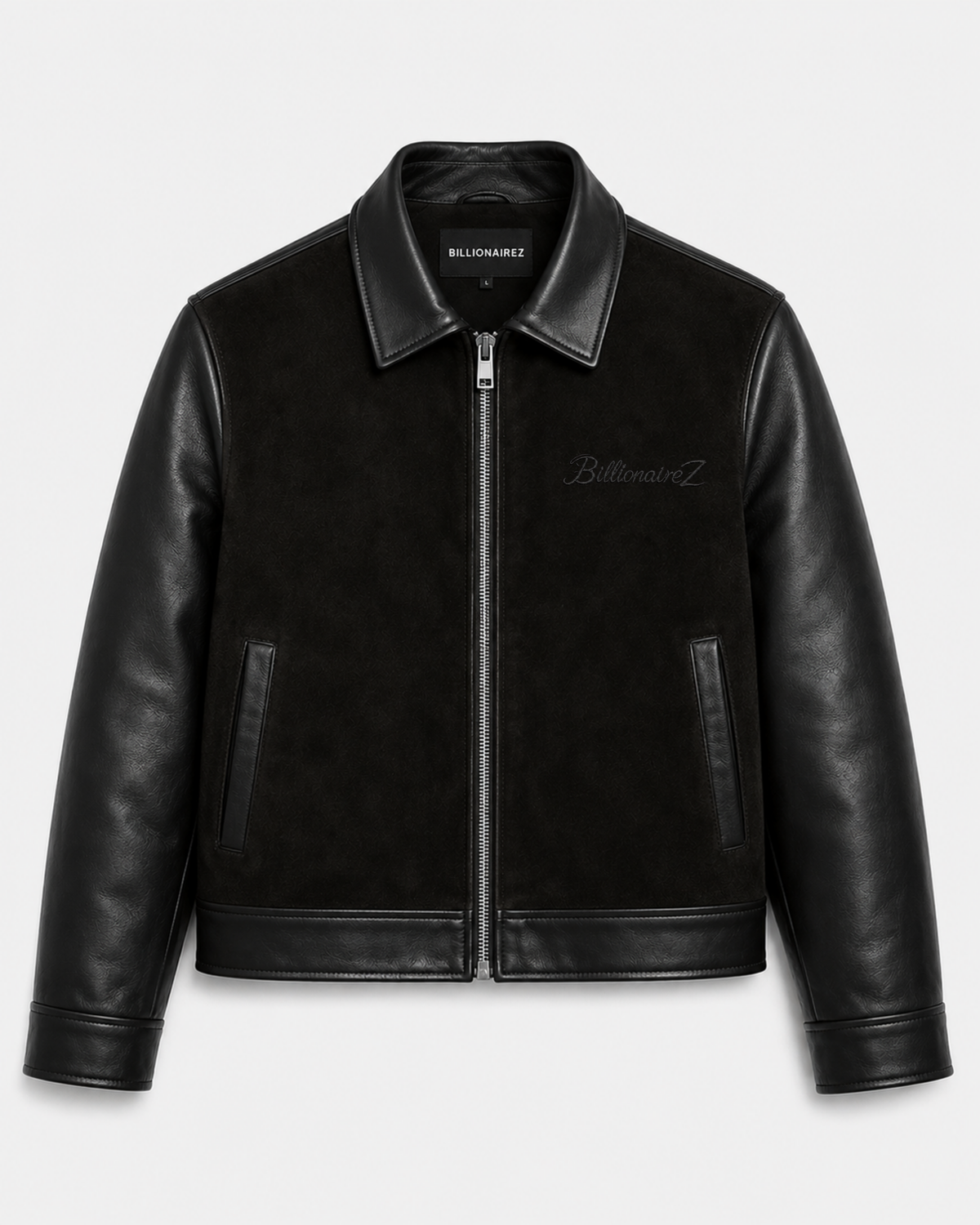 BillionaireZ Blackline Suede Leather Jacket