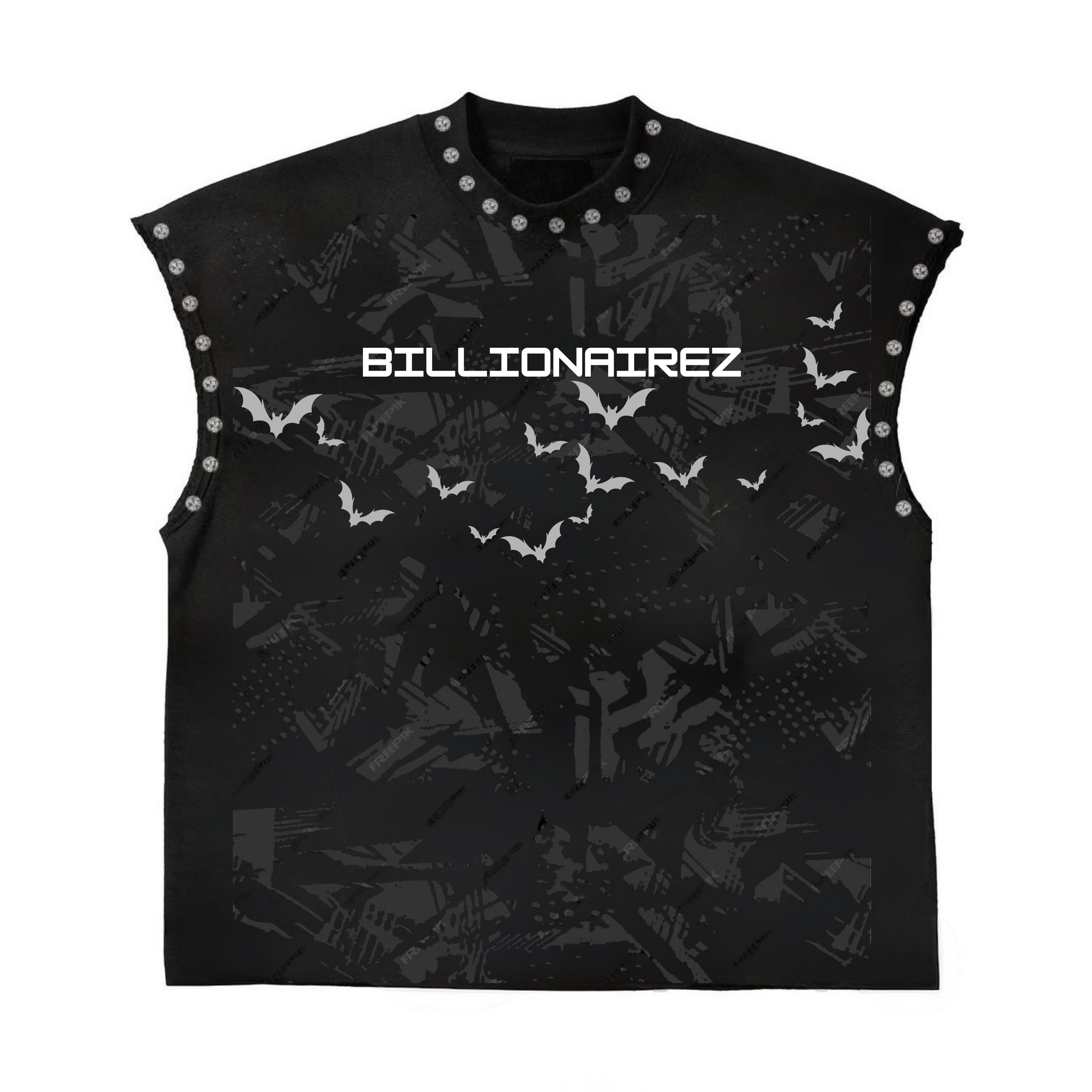 DARK CODEX BATMAN STUDDED VEST