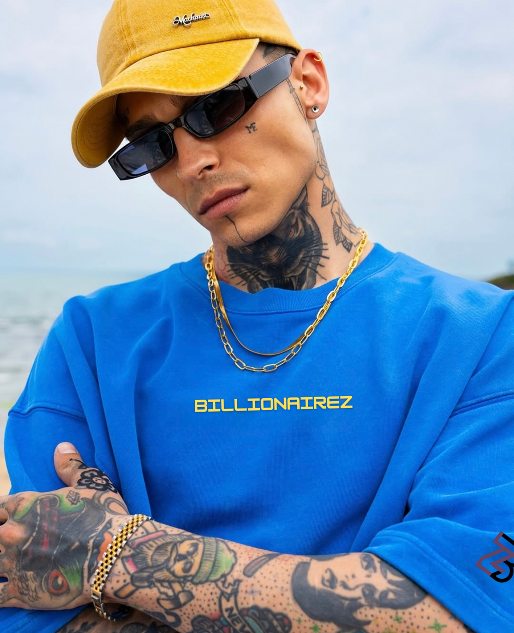 Crowned Royals” Oversized Tee – BillionaireZ Edition