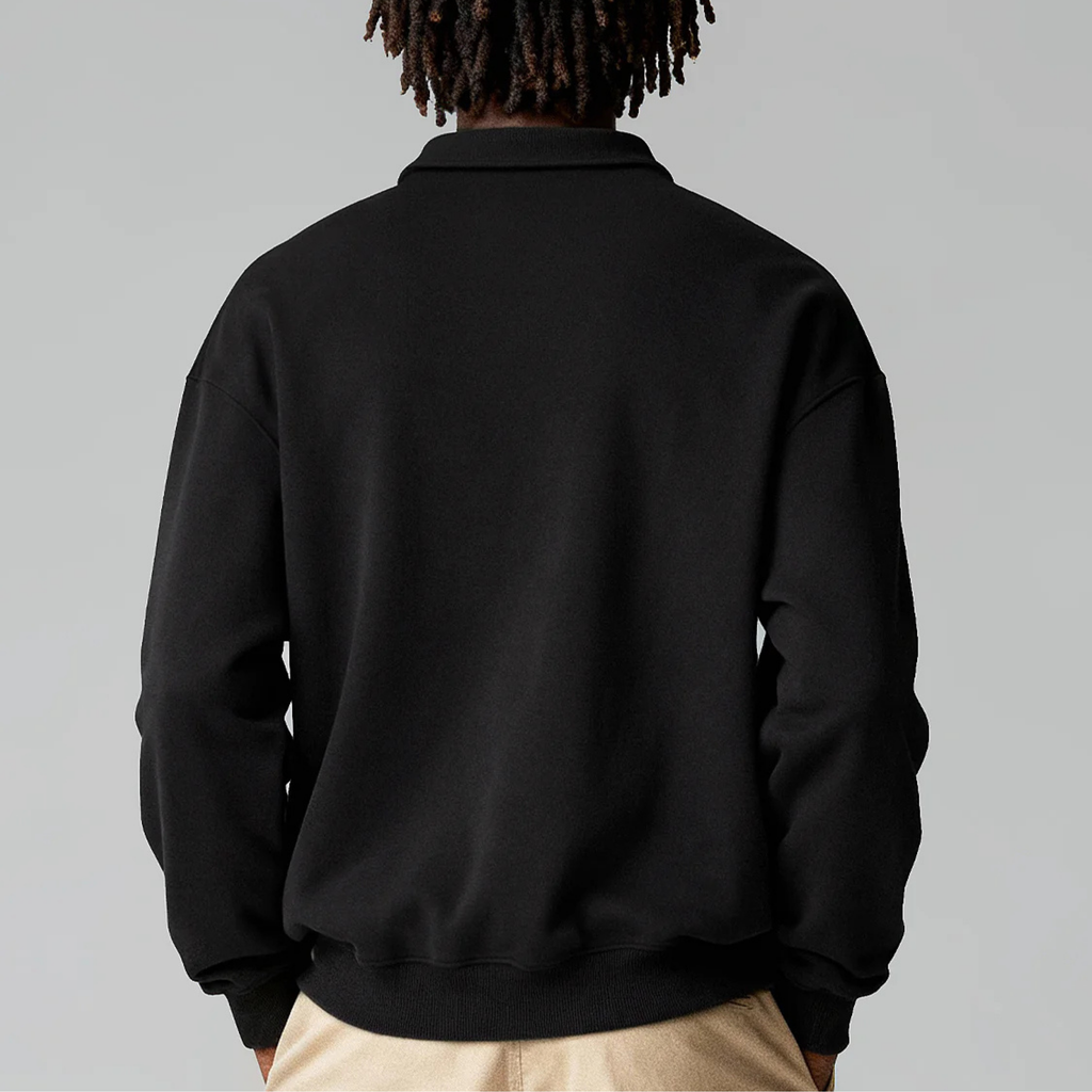 BillionaireZ Blackout Polo Sweatshirt