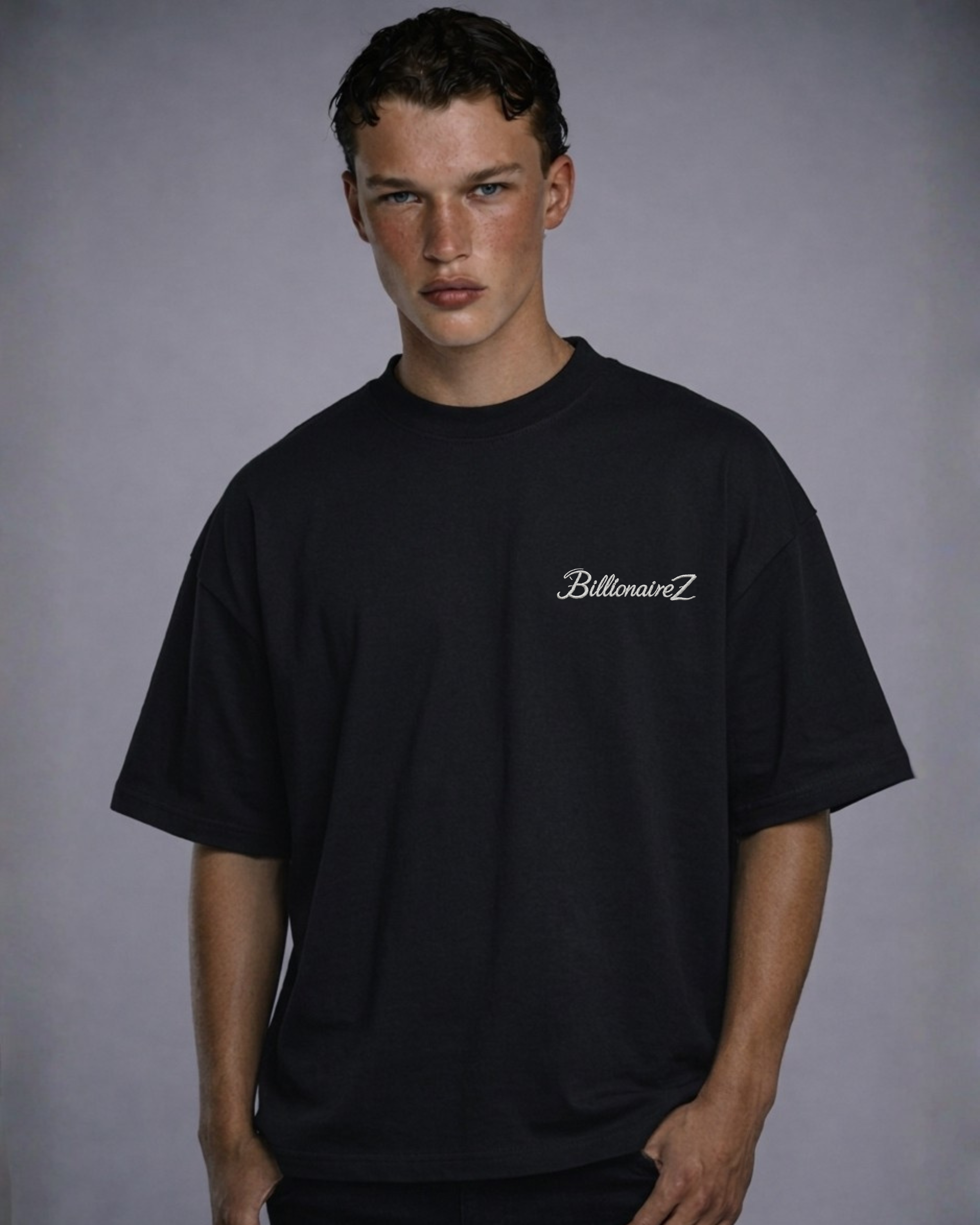 Noir Form Oversized Tee